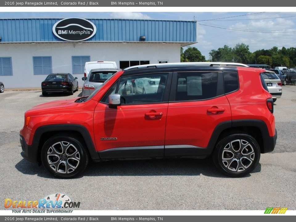 2016 Jeep Renegade Limited Colorado Red / Black Photo #2