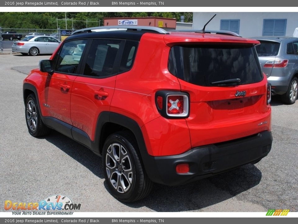 2016 Jeep Renegade Limited Colorado Red / Black Photo #3