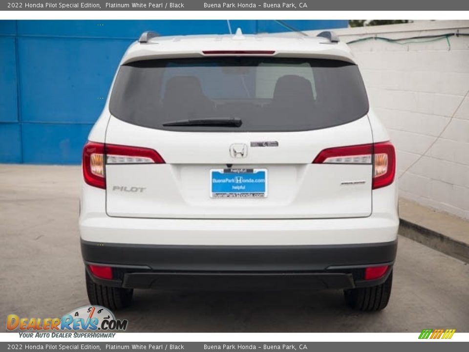 2022 Honda Pilot Special Edition Platinum White Pearl / Black Photo #5