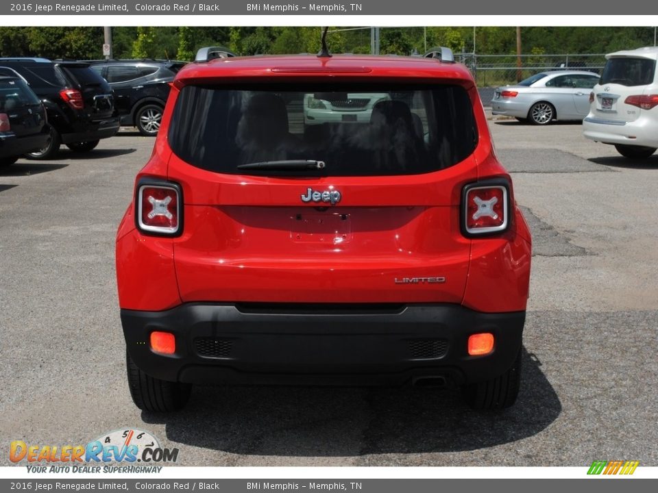 2016 Jeep Renegade Limited Colorado Red / Black Photo #4