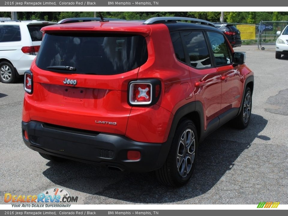 2016 Jeep Renegade Limited Colorado Red / Black Photo #5