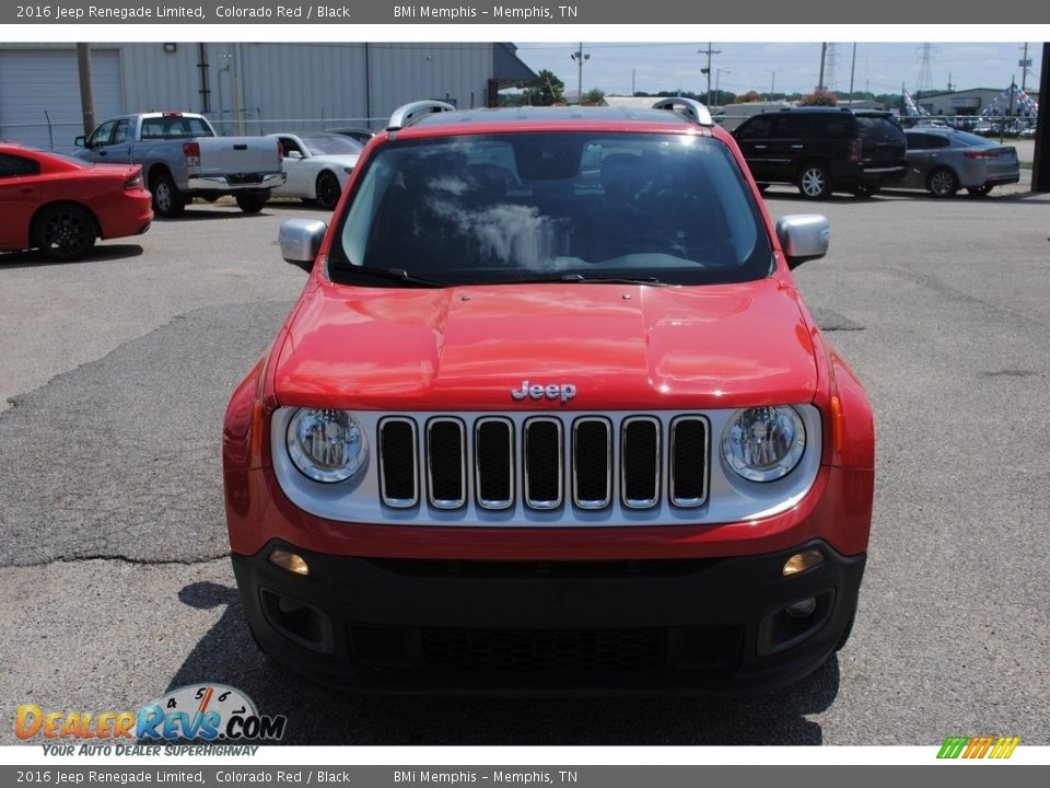 2016 Jeep Renegade Limited Colorado Red / Black Photo #8