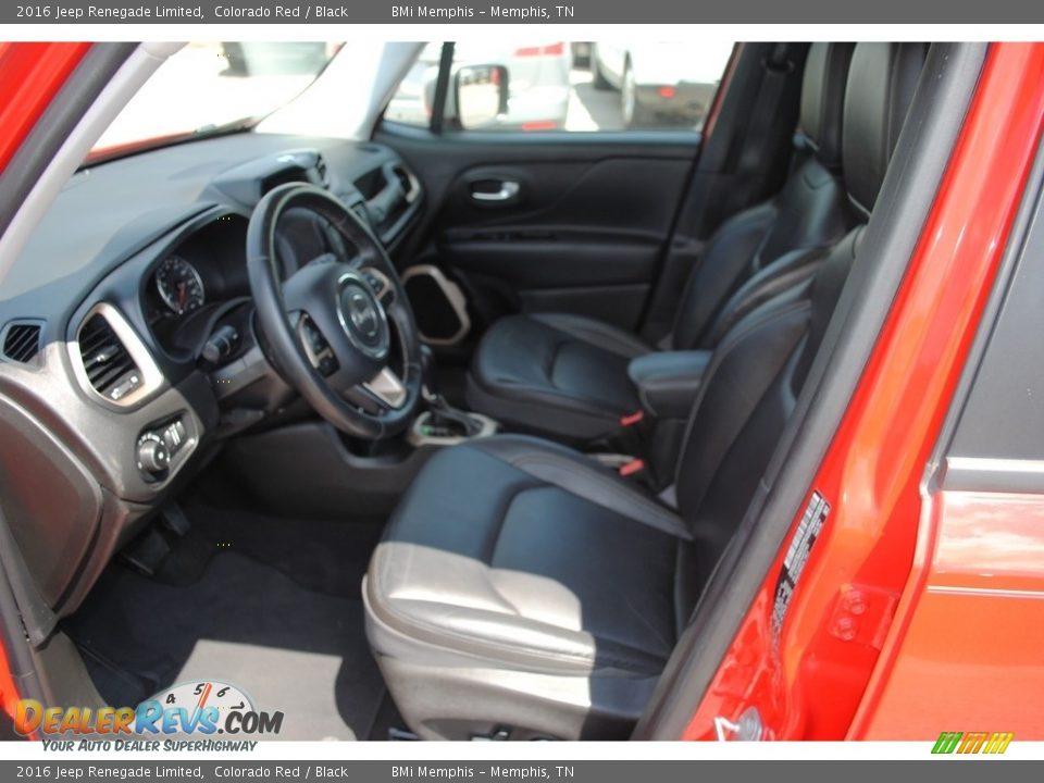 2016 Jeep Renegade Limited Colorado Red / Black Photo #11