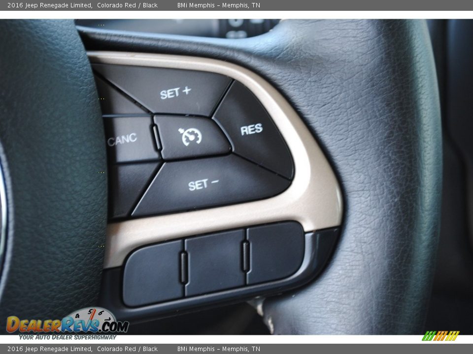 2016 Jeep Renegade Limited Steering Wheel Photo #14