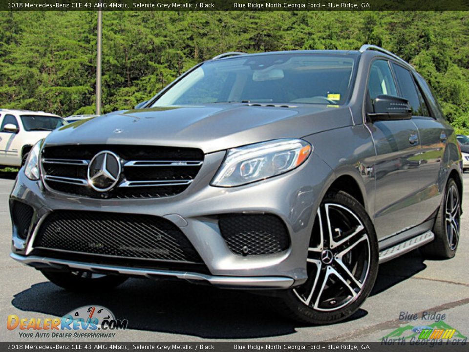 2018 Mercedes-Benz GLE 43 AMG 4Matic Selenite Grey Metallic / Black Photo #1