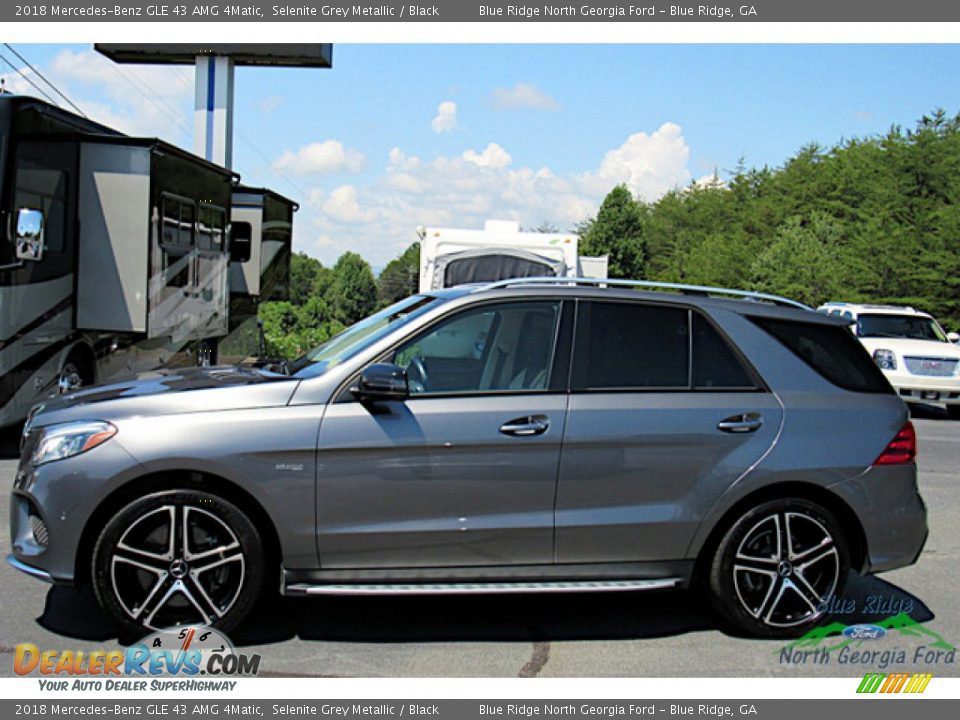 2018 Mercedes-Benz GLE 43 AMG 4Matic Selenite Grey Metallic / Black Photo #2