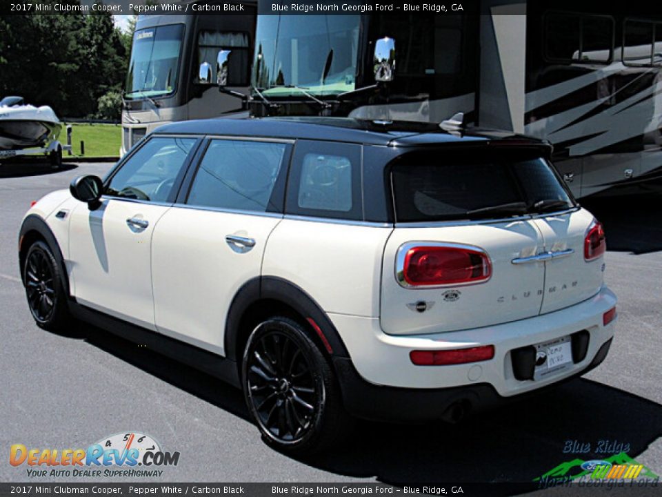 2017 Mini Clubman Cooper Pepper White / Carbon Black Photo #3