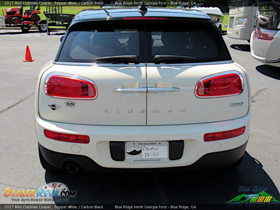 2017 Mini Clubman Cooper Pepper White / Carbon Black Photo #4