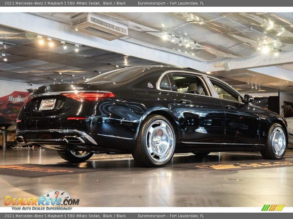 2021 Mercedes-Benz S Maybach S 580 4Matic Sedan Black / Black Photo #4