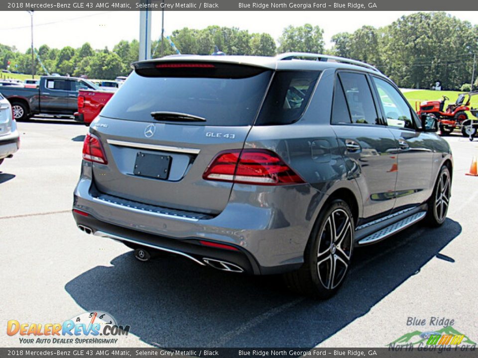 2018 Mercedes-Benz GLE 43 AMG 4Matic Selenite Grey Metallic / Black Photo #5