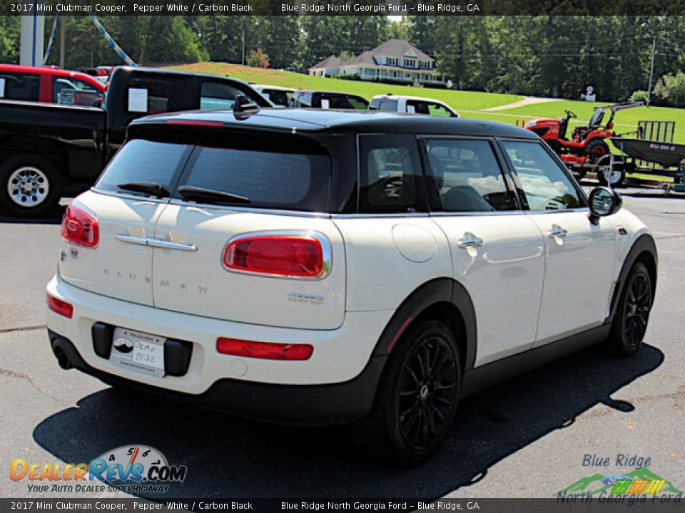 2017 Mini Clubman Cooper Pepper White / Carbon Black Photo #5