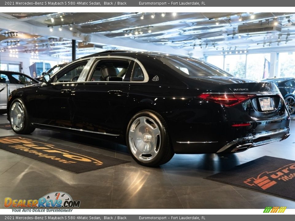 2021 Mercedes-Benz S Maybach S 580 4Matic Sedan Black / Black Photo #5
