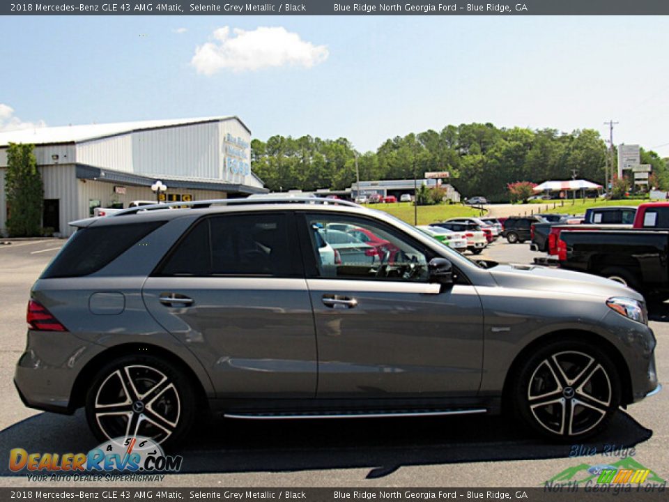 2018 Mercedes-Benz GLE 43 AMG 4Matic Selenite Grey Metallic / Black Photo #6