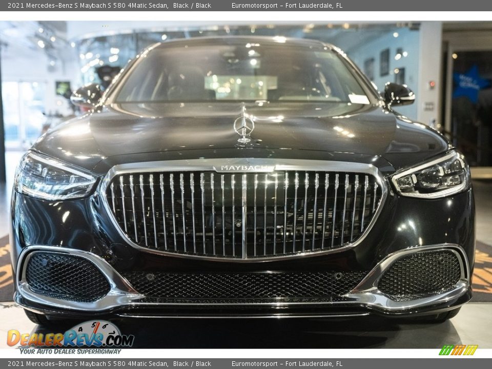 2021 Mercedes-Benz S Maybach S 580 4Matic Sedan Black / Black Photo #7