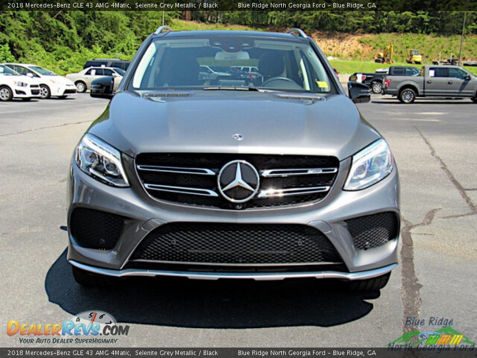 2018 Mercedes-Benz GLE 43 AMG 4Matic Selenite Grey Metallic / Black Photo #8