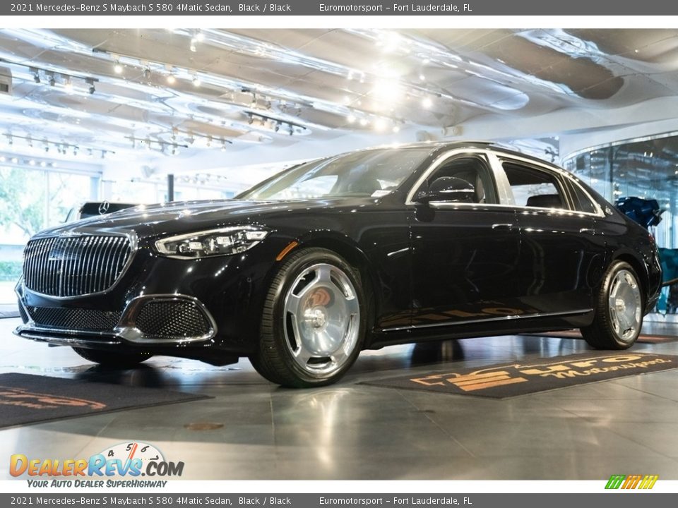 Black 2021 Mercedes-Benz S Maybach S 580 4Matic Sedan Photo #8