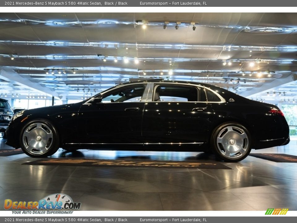 2021 Mercedes-Benz S Maybach S 580 4Matic Sedan Black / Black Photo #9