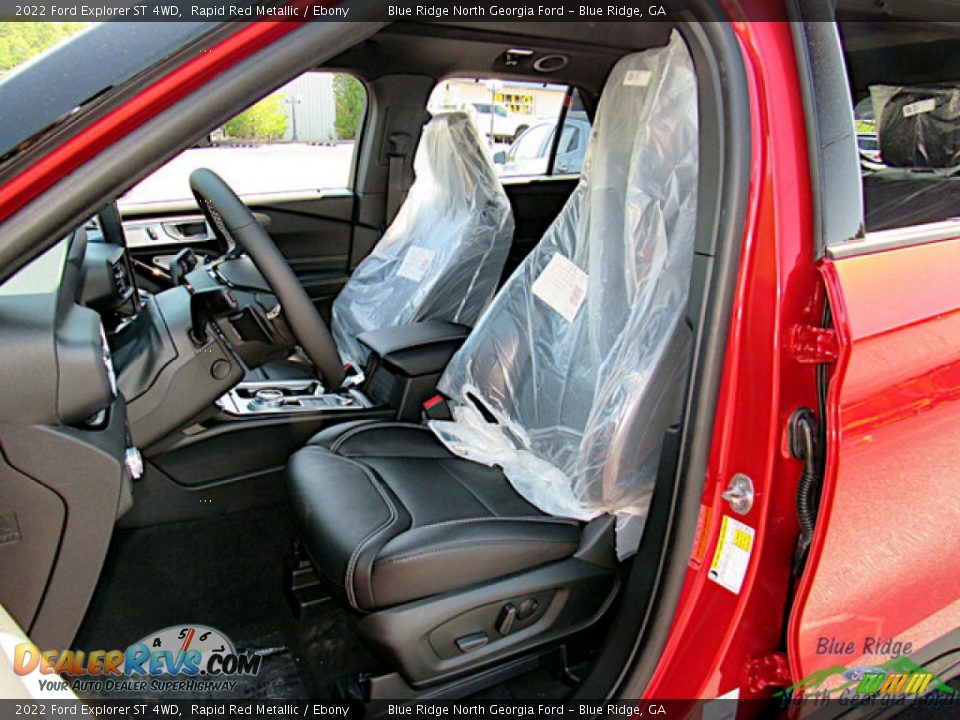2022 Ford Explorer ST 4WD Rapid Red Metallic / Ebony Photo #11