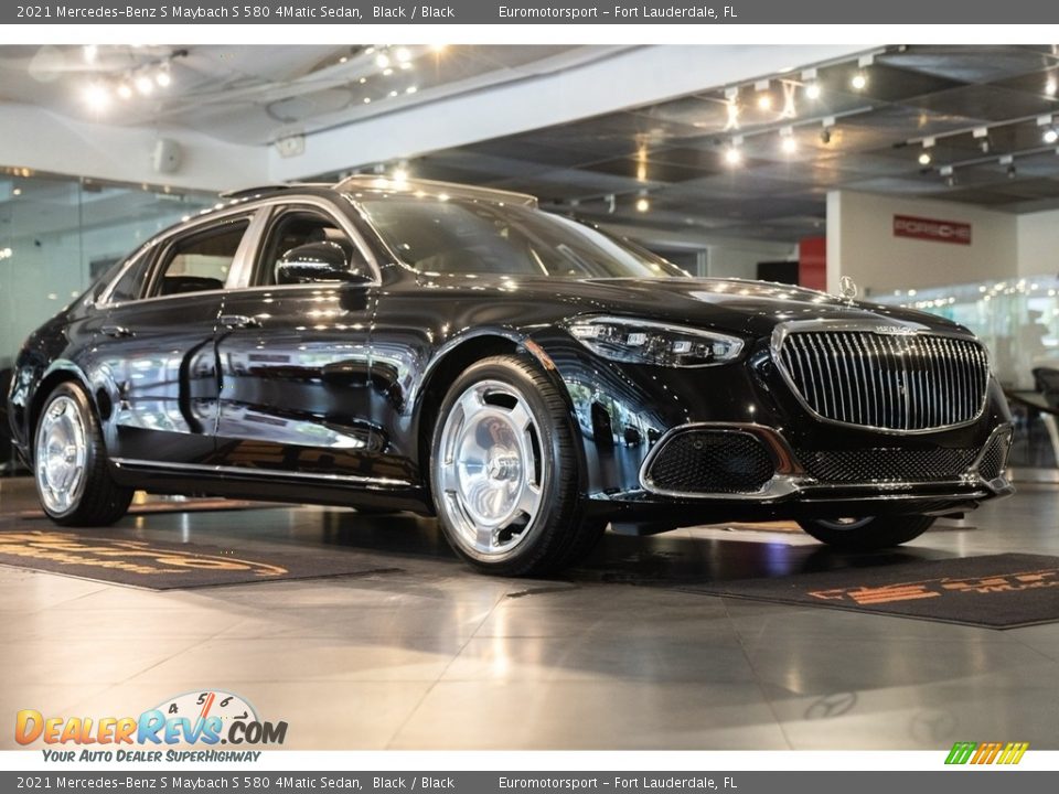 Black 2021 Mercedes-Benz S Maybach S 580 4Matic Sedan Photo #11