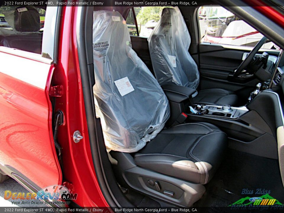 2022 Ford Explorer ST 4WD Rapid Red Metallic / Ebony Photo #12