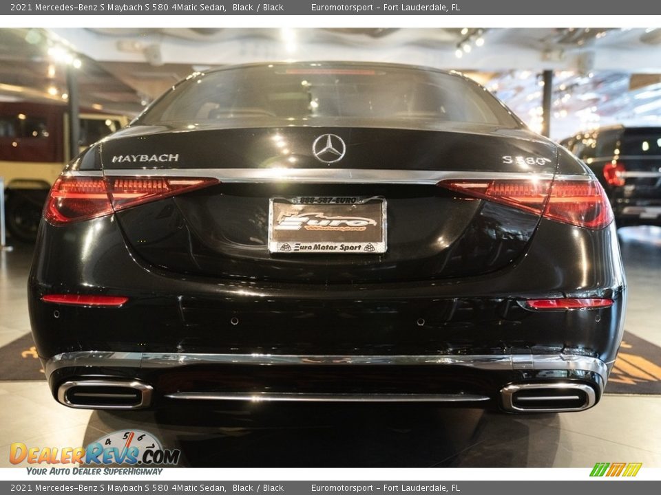 2021 Mercedes-Benz S Maybach S 580 4Matic Sedan Black / Black Photo #12