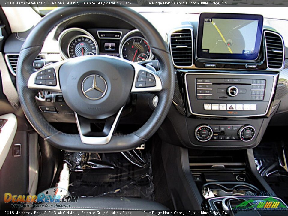 2018 Mercedes-Benz GLE 43 AMG 4Matic Selenite Grey Metallic / Black Photo #15