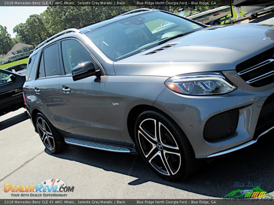 2018 Mercedes-Benz GLE 43 AMG 4Matic Selenite Grey Metallic / Black Photo #28