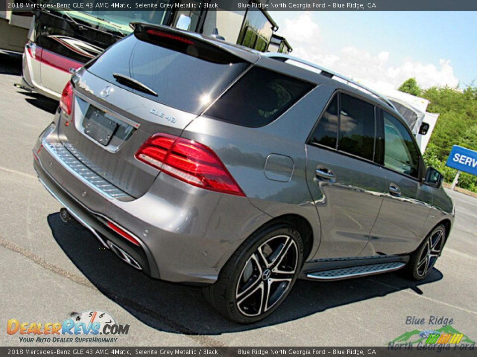 2018 Mercedes-Benz GLE 43 AMG 4Matic Selenite Grey Metallic / Black Photo #29