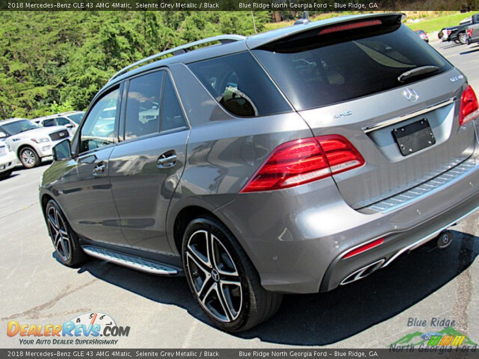 2018 Mercedes-Benz GLE 43 AMG 4Matic Selenite Grey Metallic / Black Photo #30