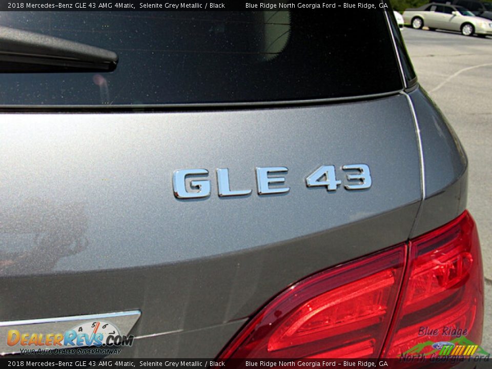 2018 Mercedes-Benz GLE 43 AMG 4Matic Selenite Grey Metallic / Black Photo #31