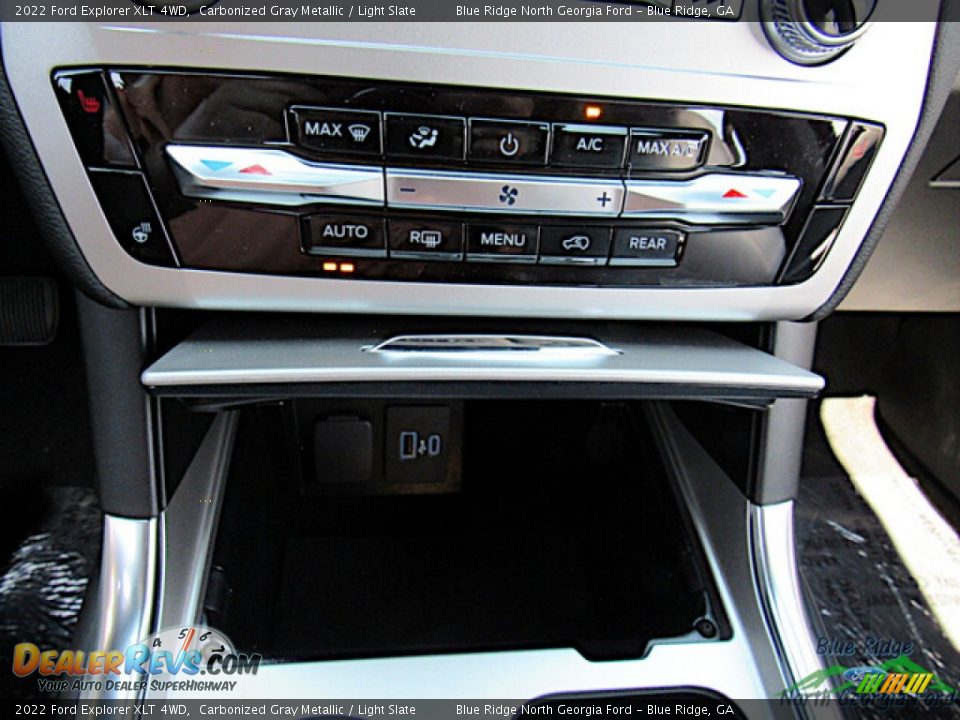 2022 Ford Explorer XLT 4WD Carbonized Gray Metallic / Light Slate Photo #21