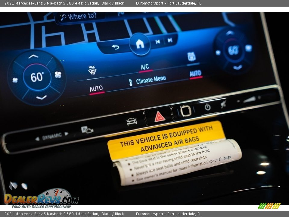 Controls of 2021 Mercedes-Benz S Maybach S 580 4Matic Sedan Photo #52