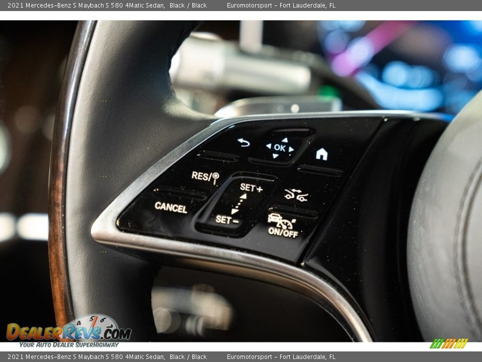 2021 Mercedes-Benz S Maybach S 580 4Matic Sedan Steering Wheel Photo #56