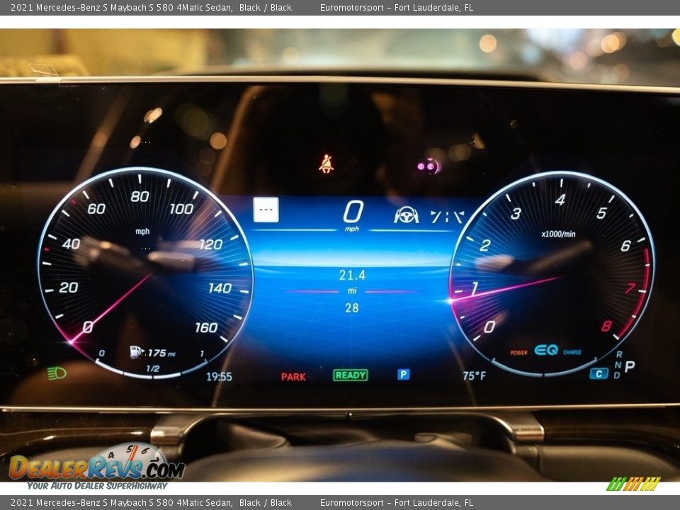 2021 Mercedes-Benz S Maybach S 580 4Matic Sedan Gauges Photo #57