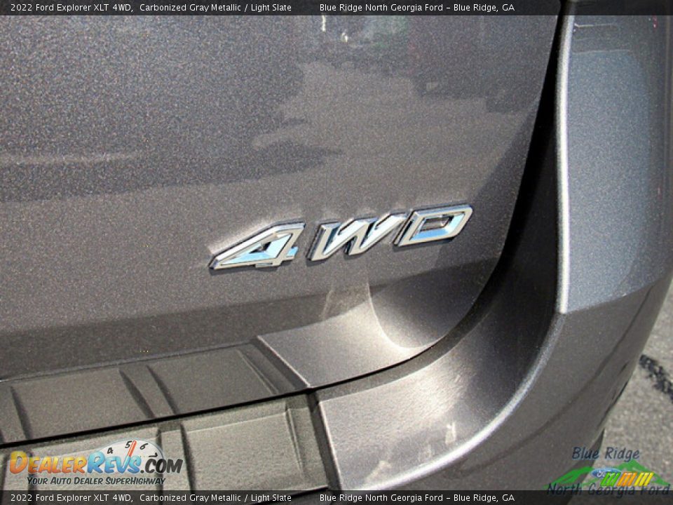 2022 Ford Explorer XLT 4WD Carbonized Gray Metallic / Light Slate Photo #30