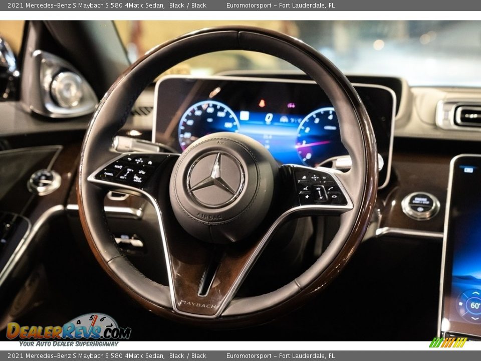 2021 Mercedes-Benz S Maybach S 580 4Matic Sedan Steering Wheel Photo #60