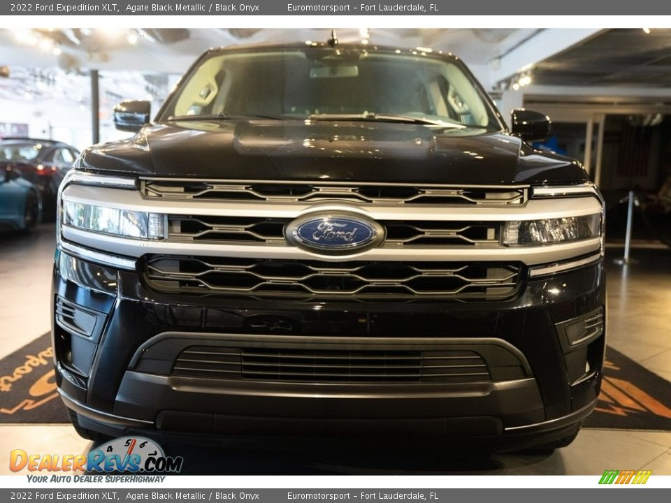 2022 Ford Expedition XLT Agate Black Metallic / Black Onyx Photo #6