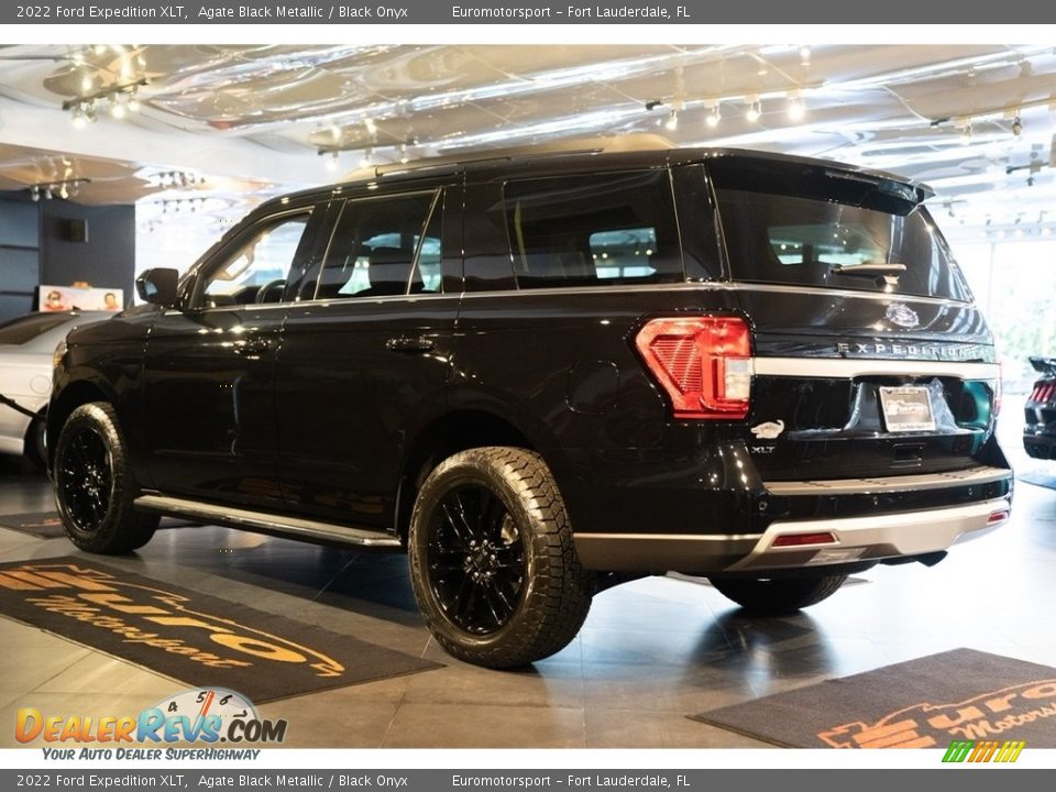 2022 Ford Expedition XLT Agate Black Metallic / Black Onyx Photo #9