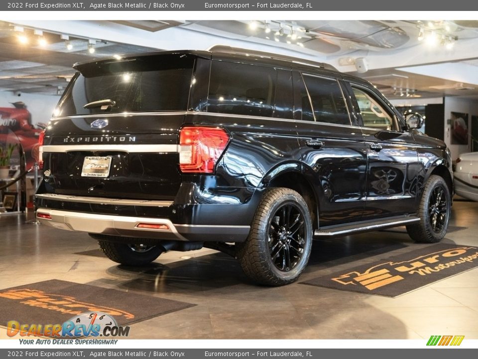 2022 Ford Expedition XLT Agate Black Metallic / Black Onyx Photo #10