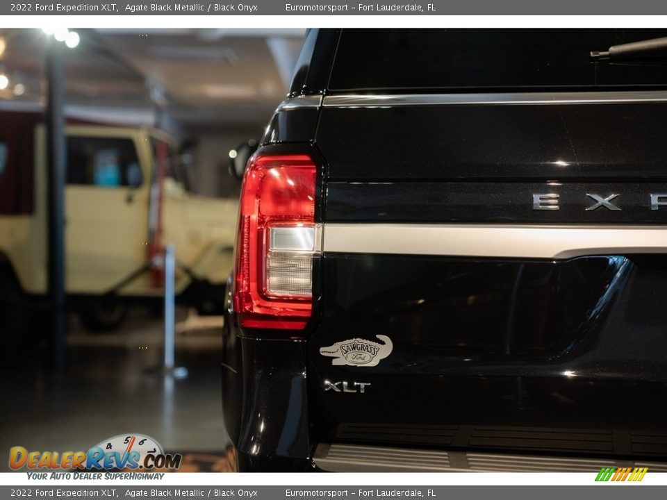 2022 Ford Expedition XLT Agate Black Metallic / Black Onyx Photo #11