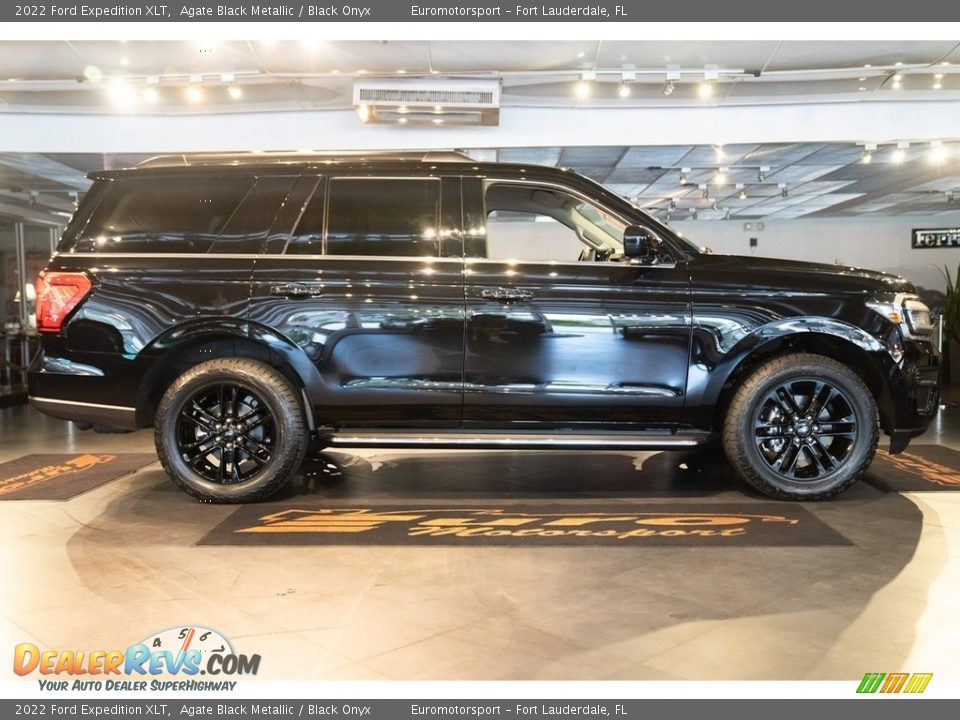 2022 Ford Expedition XLT Agate Black Metallic / Black Onyx Photo #16