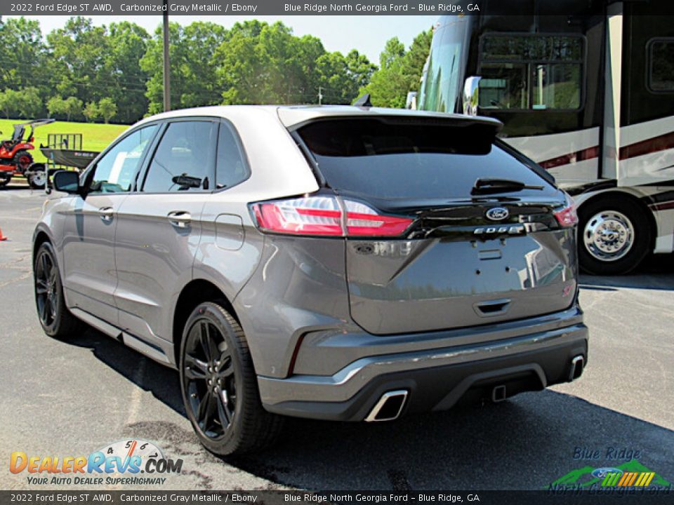 2022 Ford Edge ST AWD Carbonized Gray Metallic / Ebony Photo #3