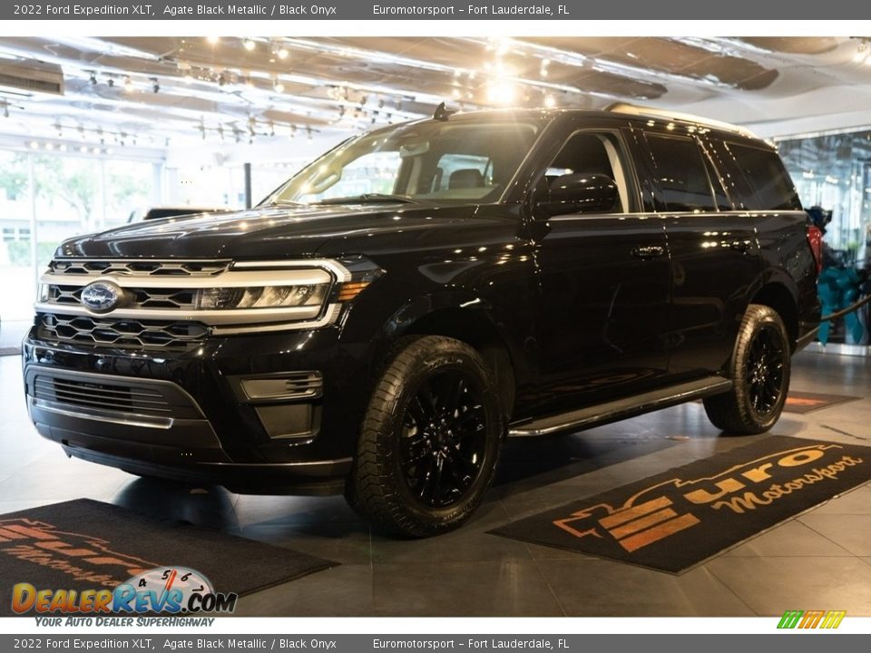 2022 Ford Expedition XLT Agate Black Metallic / Black Onyx Photo #21