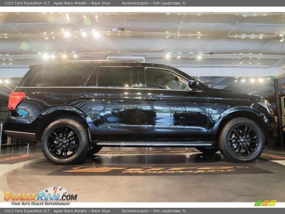 2022 Ford Expedition XLT Agate Black Metallic / Black Onyx Photo #25