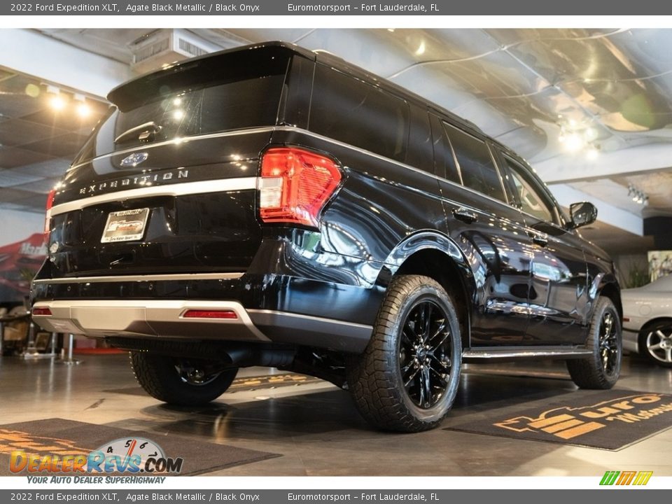 2022 Ford Expedition XLT Agate Black Metallic / Black Onyx Photo #27