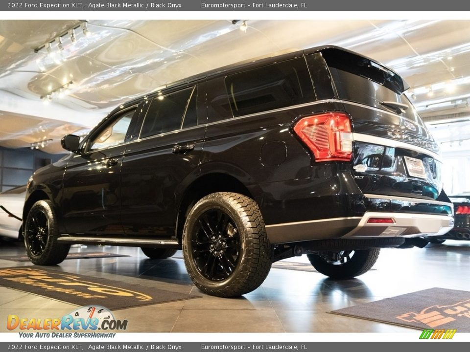 2022 Ford Expedition XLT Agate Black Metallic / Black Onyx Photo #28