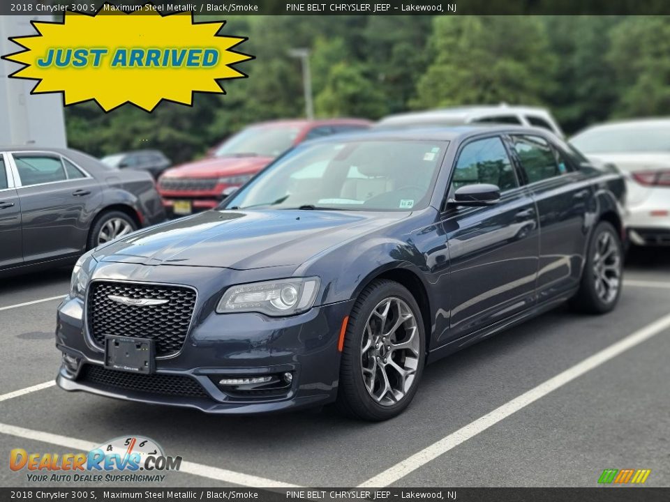 2018 Chrysler 300 S Maximum Steel Metallic / Black/Smoke Photo #1