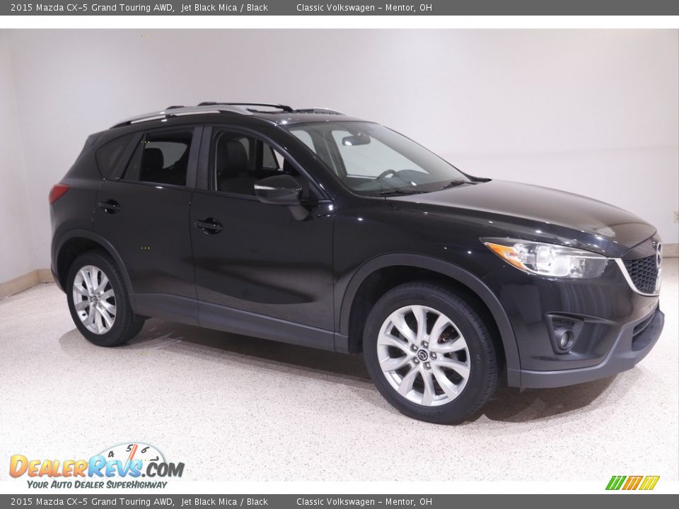 Jet Black Mica 2015 Mazda CX-5 Grand Touring AWD Photo #1