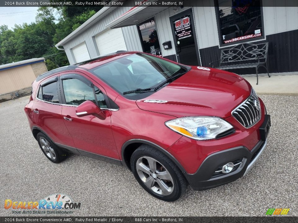 2014 Buick Encore Convenience AWD Ruby Red Metallic / Ebony Photo #2