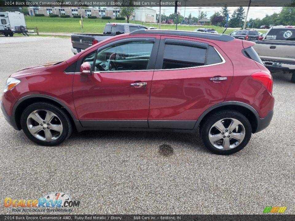 2014 Buick Encore Convenience AWD Ruby Red Metallic / Ebony Photo #5